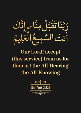 Surat Al Baqarah Verse 127