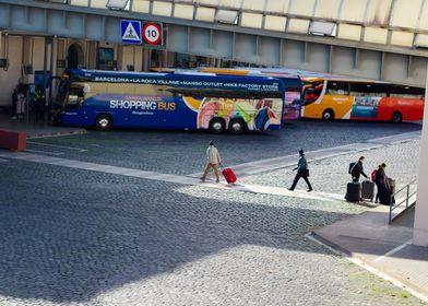 Bus Station  Barcelona EU