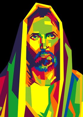 jesus christ  popart