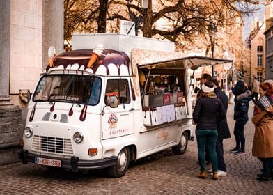 Ice Cream Truck Bruges