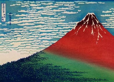 Hokusai Japanese mt fuji