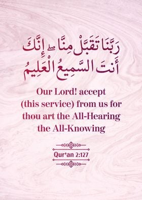 Surat Al Baqarah Verse 127