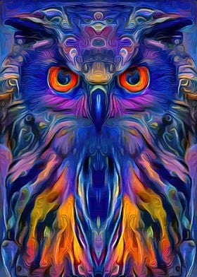 Owl Fairy Art