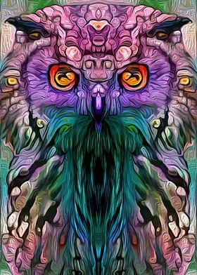 Owl Hypnotic Look