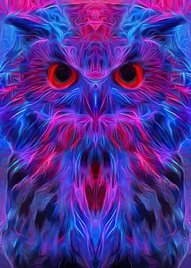 Owl Mystery Portrait