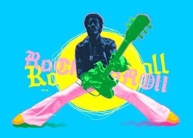 Pop Art Chuck Berry III