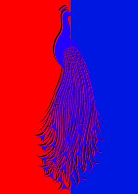 Peacock Design 3D