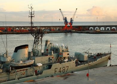 Portuguese Navy frigate