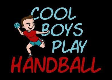 Cool Boys Play Handball