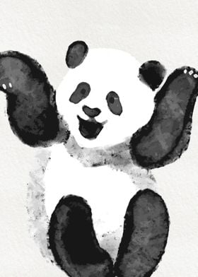 Cute Animal Kids Panda