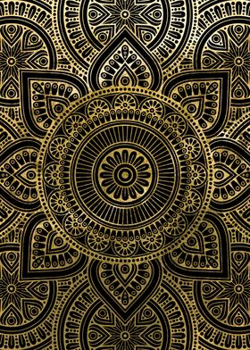 Mandala Gold pattern