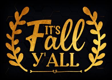 Its fall yall