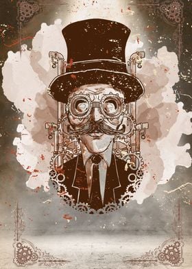 steampunk gentleman art