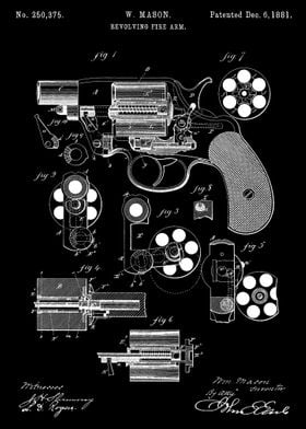 Revolver Pistol Blueprint
