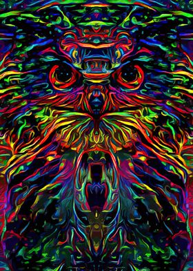 Owl Psy Art