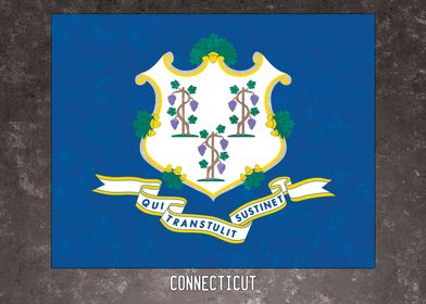 State Flag of Connecticut 
