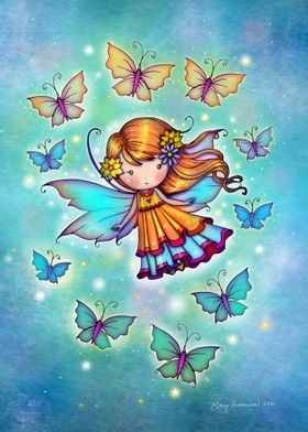 Among Butterflies Fairy 