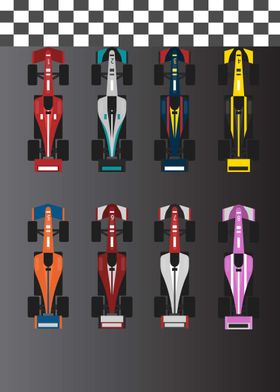 Formula one illustration