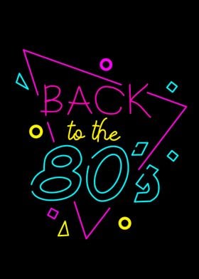 typo 80s retro