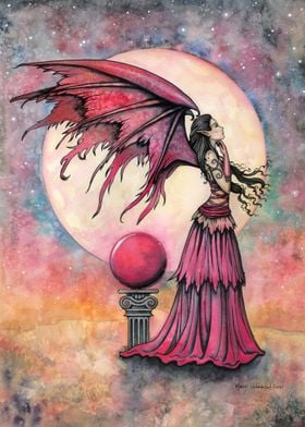 Nightfall Gothic Fairy Art