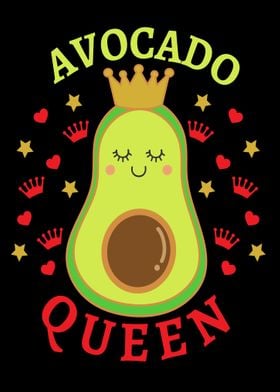 Avocado Queen Cute 