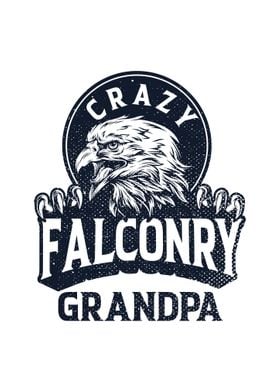 Crazy Falconry Grandpa