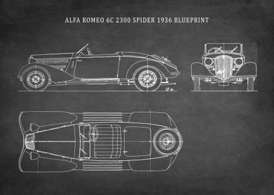 Alfa Romeo 6C 2300 Spider