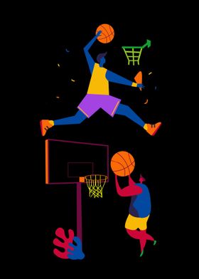 basketball illustration