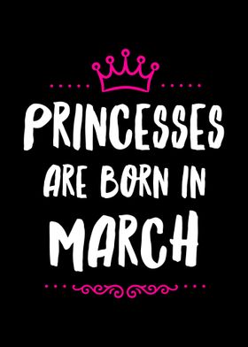 Princess Born In March