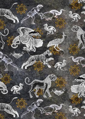 Byzantine Mosaic Animals