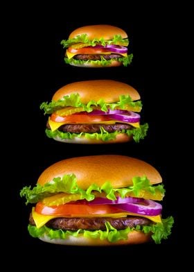 Burger Painting 
