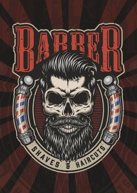Barber Wall Poster