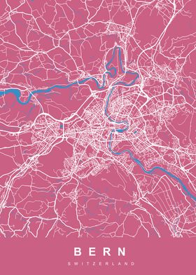 BERN Map SWITZERLAND