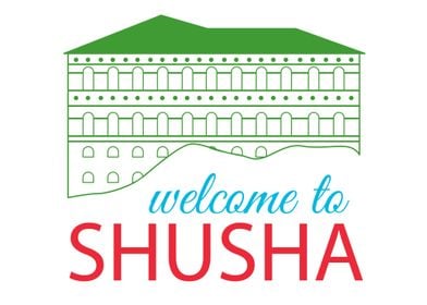 Shusha city of Azerbaijan