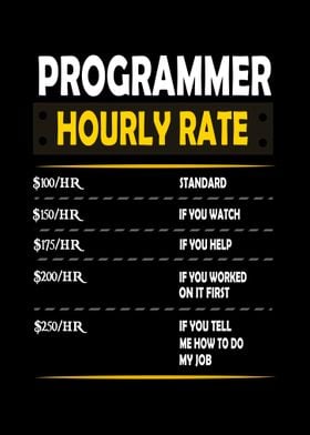 Programmer Hourly Rate 