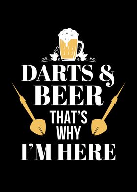 Darts  Beer Why IM Here