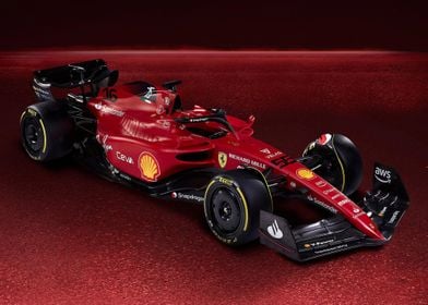 Ferrari F1 75 Race Car