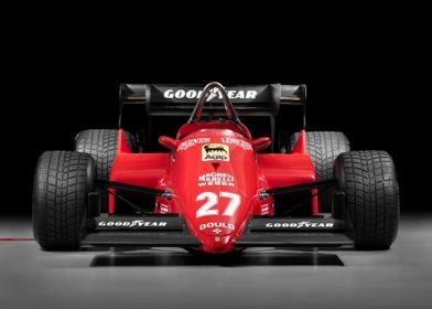 Ferrari 126 C4 F1 Race Car