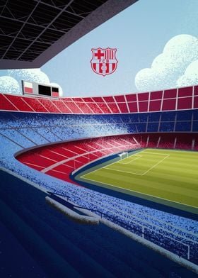 Camp Nou Illustrated-preview-3