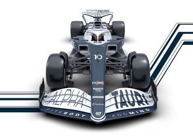 AlphaTauri AT03 F1 Car