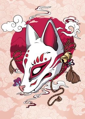 Kitsune Mask Prints