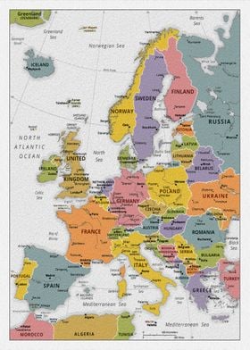 Europe Map