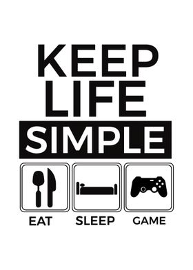 Eat Sleep Gaming