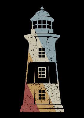 Lighthouse Retro Vintage