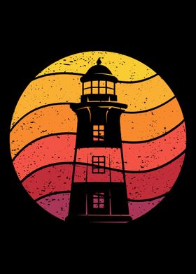 Lighthouse Retro Vintage