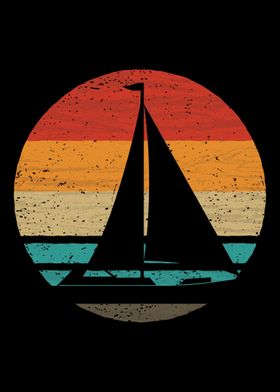 Sailing Retro Vintage