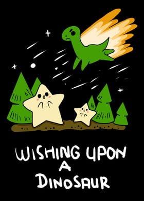 wishing upon a dinosaur