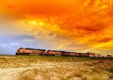 CARGO TRAIN ARIZONA USA