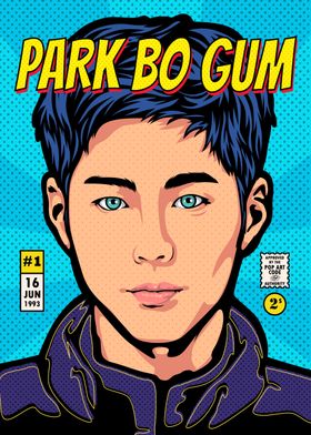 Park Bo Gum Pop art