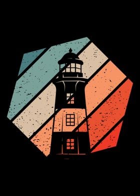 Lighthouse Retro Vintage